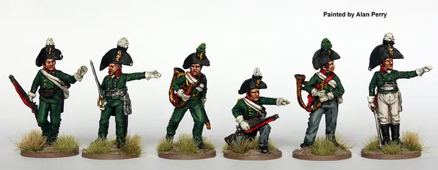 Perry Miniatures Napoleonic EP 41 Jäger figurines 28mm