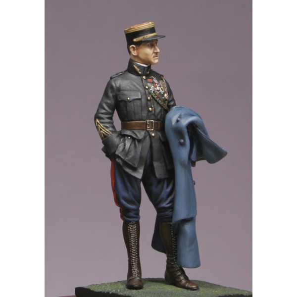 Art Girona Miniatures Capitaine Guynemer figurine aviateur 14-18