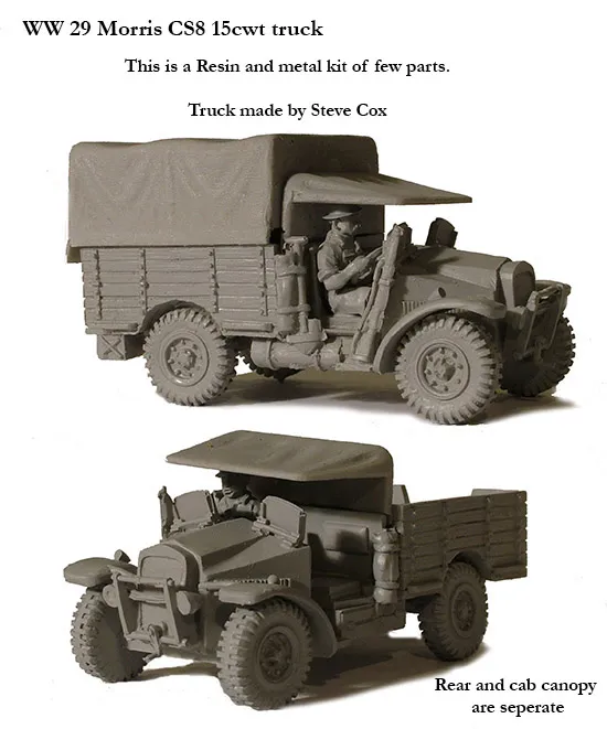 Perry Miniatures World War 2 WW29 Morris CS8 maquette camion