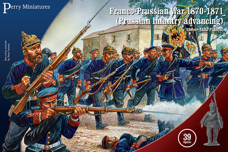 Perry Miniatures PRU 1 infanterie prussienne boîte 39 figurines