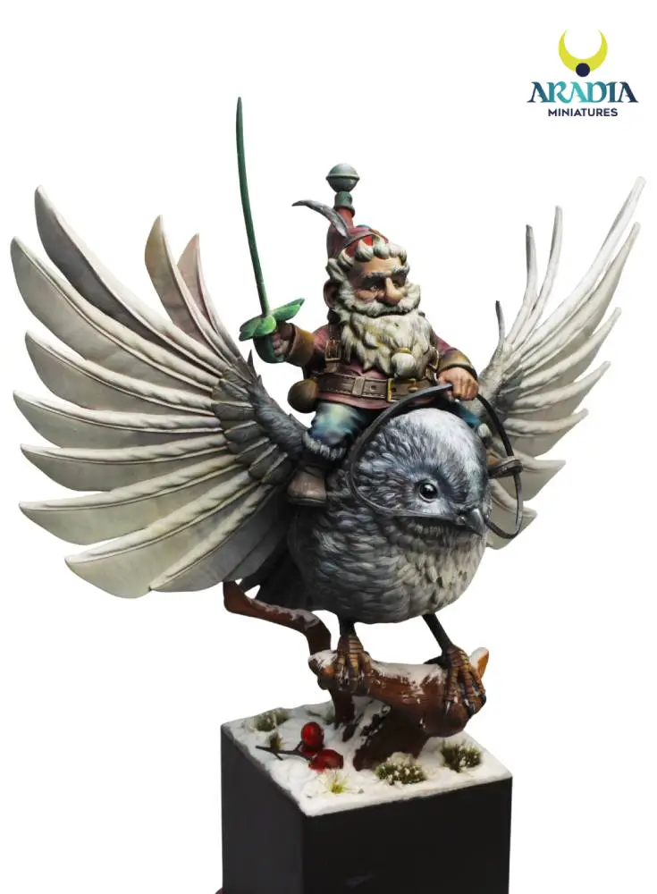 Aradia Classic Fantasy Bruno mésange figurine STL à peindre