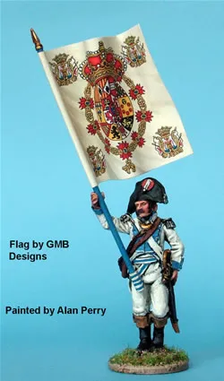 Perry Miniatures 40mm PE78 Espagnol porte-drapeau figurines