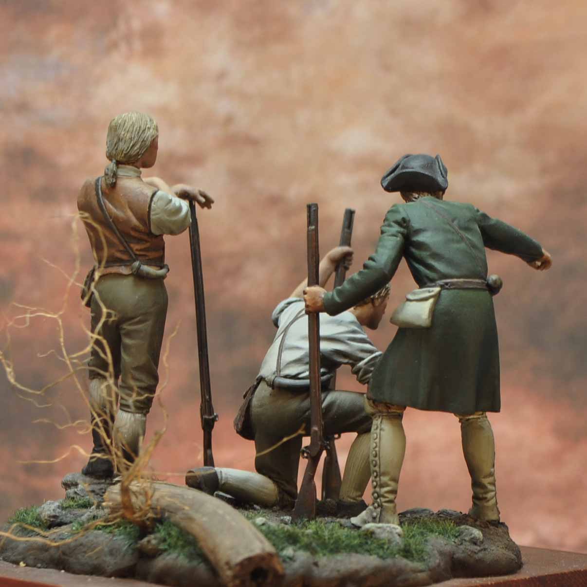 Art Girona International Serie Minutemen 1770-1783 figurine