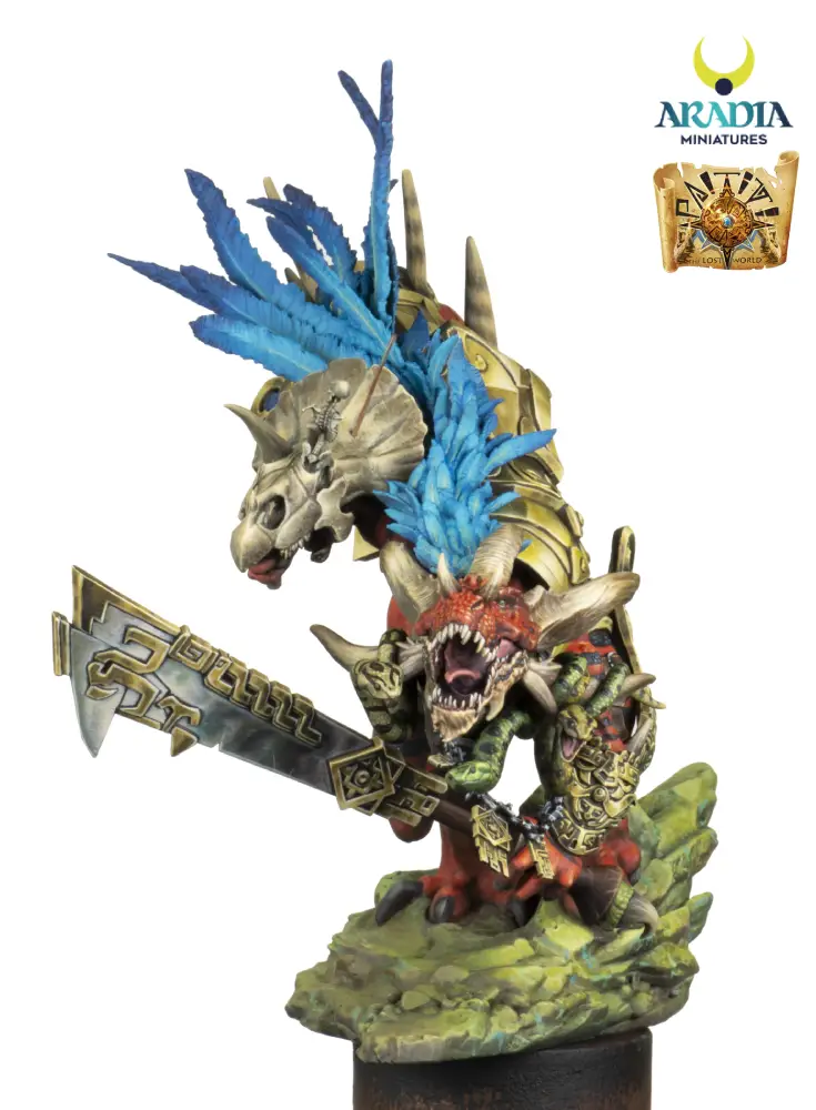 Aradia Minis Paititi Titanosaurus Rex figurine résine 32 mm