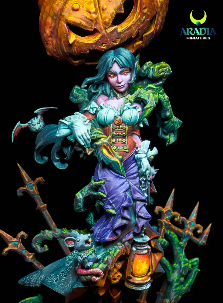 Aradia Classic Fantasy Morgourdana figurine résine sorcière