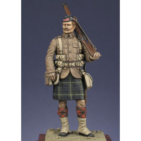 Art Girona Miniatures Fantassin écossais Gordon 1914 figurine