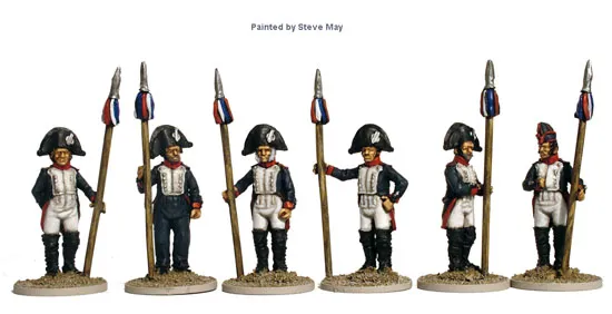 Perry Napoleonic FN 150 figurines garde Paris 1814 piquiers