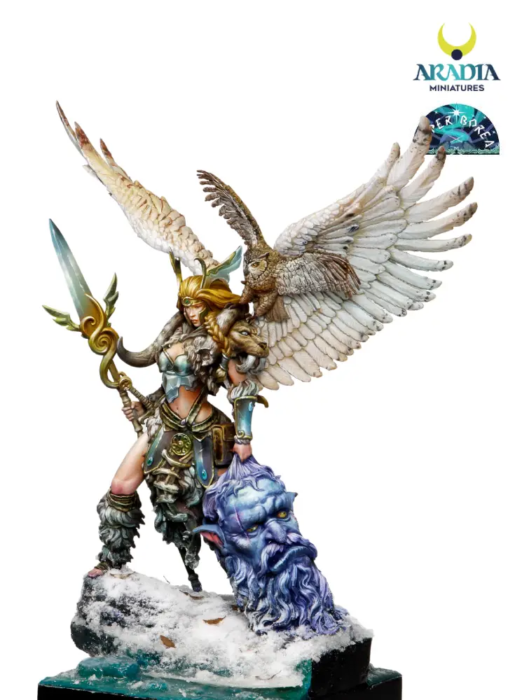 Aradia Hyperborea Hilda figurine 75 mm résine à peindre