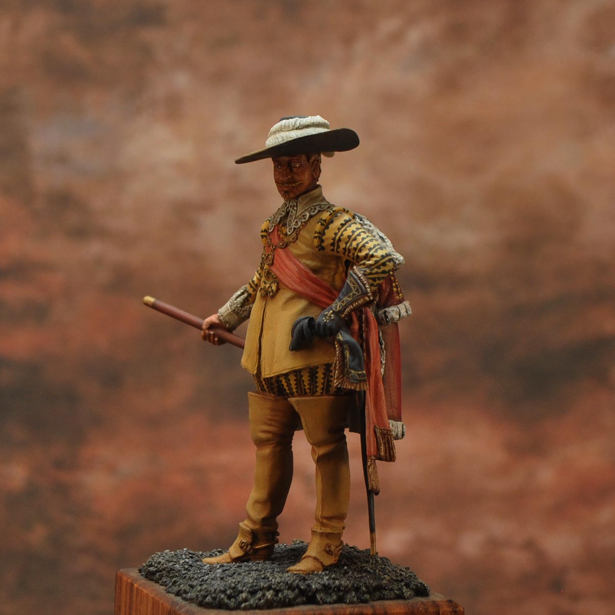 ART GIRONA Spanish Serie Wallenstein Figurine 54mm Guerre Trente Ans