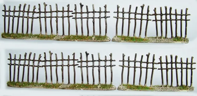 Perry Miniatures Samurai SAM63 décor barricades bois ajourées