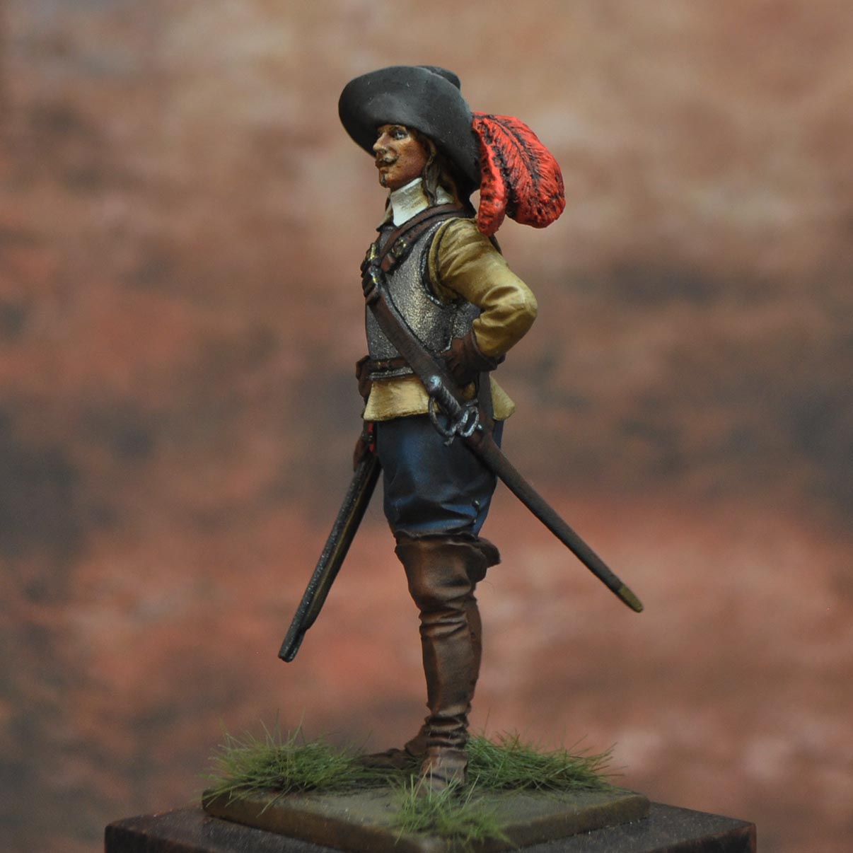 Art Girona General Serie Cuirassier 1618-1648 figurine cavalerie