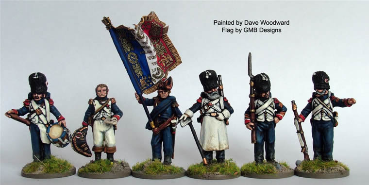 Perry Miniatures Napoleonic FN87 chasseurs à pied figurines garde