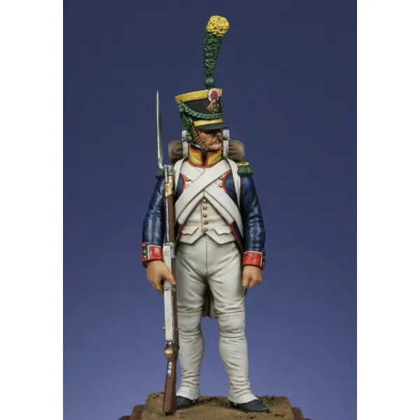 ART GIRONA Miniatures Voltigeur en shako 1806 figurine