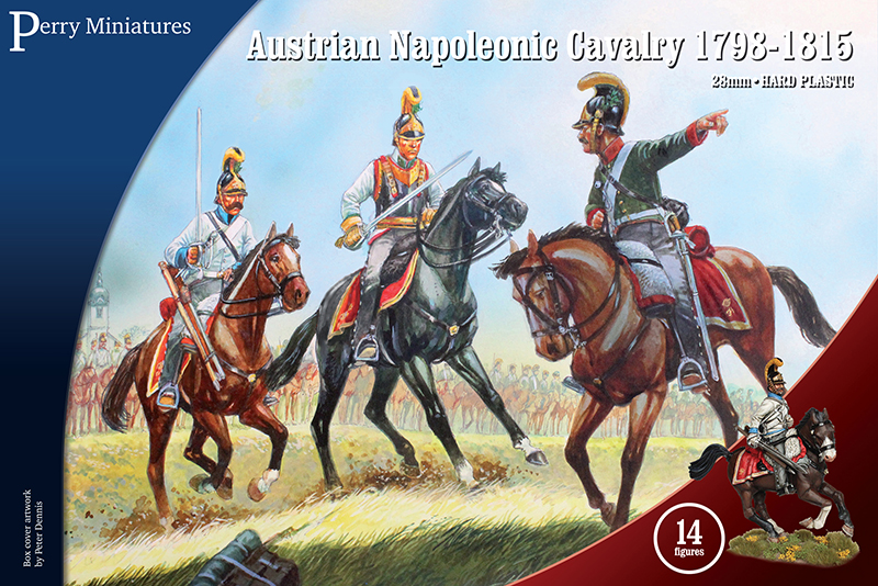 Perry AN80 cavalerie autrichienne boîte 14 figurines 28mm