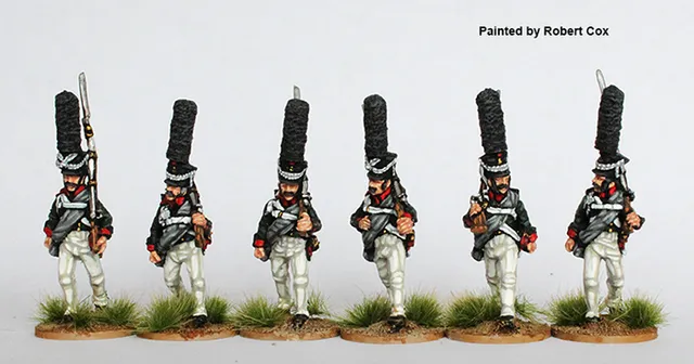 Perry Miniatures Napoleonic RN14 figurines grenadiers marche 28mm