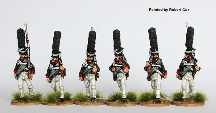 Perry Miniatures Napoleonic RN14 figurines grenadiers marche 28mm