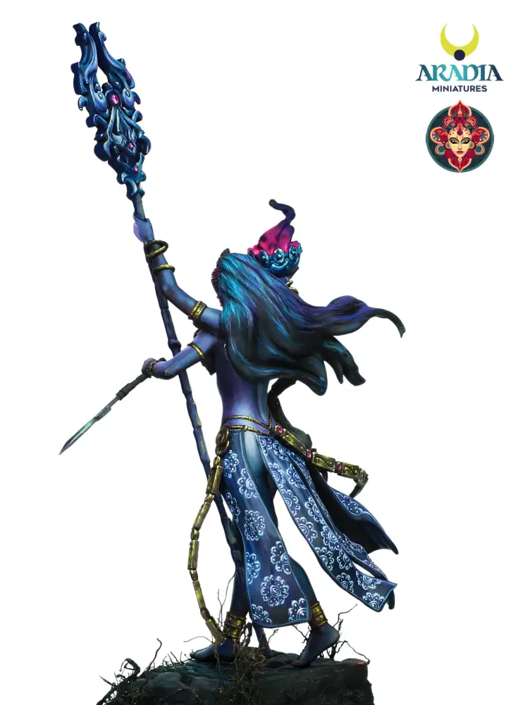 Aradia Kali Yuga Kali figurine 75 mm résine à peindre