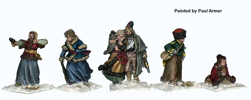 Perry Miniatures FN 193 figurines 28mm retraite de Moscou