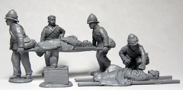 Perry Miniatures Sudan SU3 figurine corps médical brancards