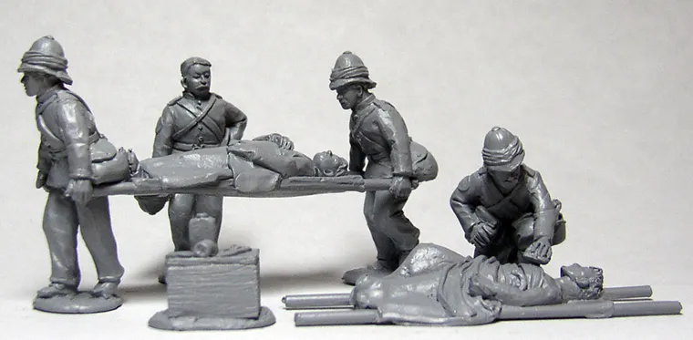 Perry Miniatures Sudan SU3 figurine corps médical brancards
