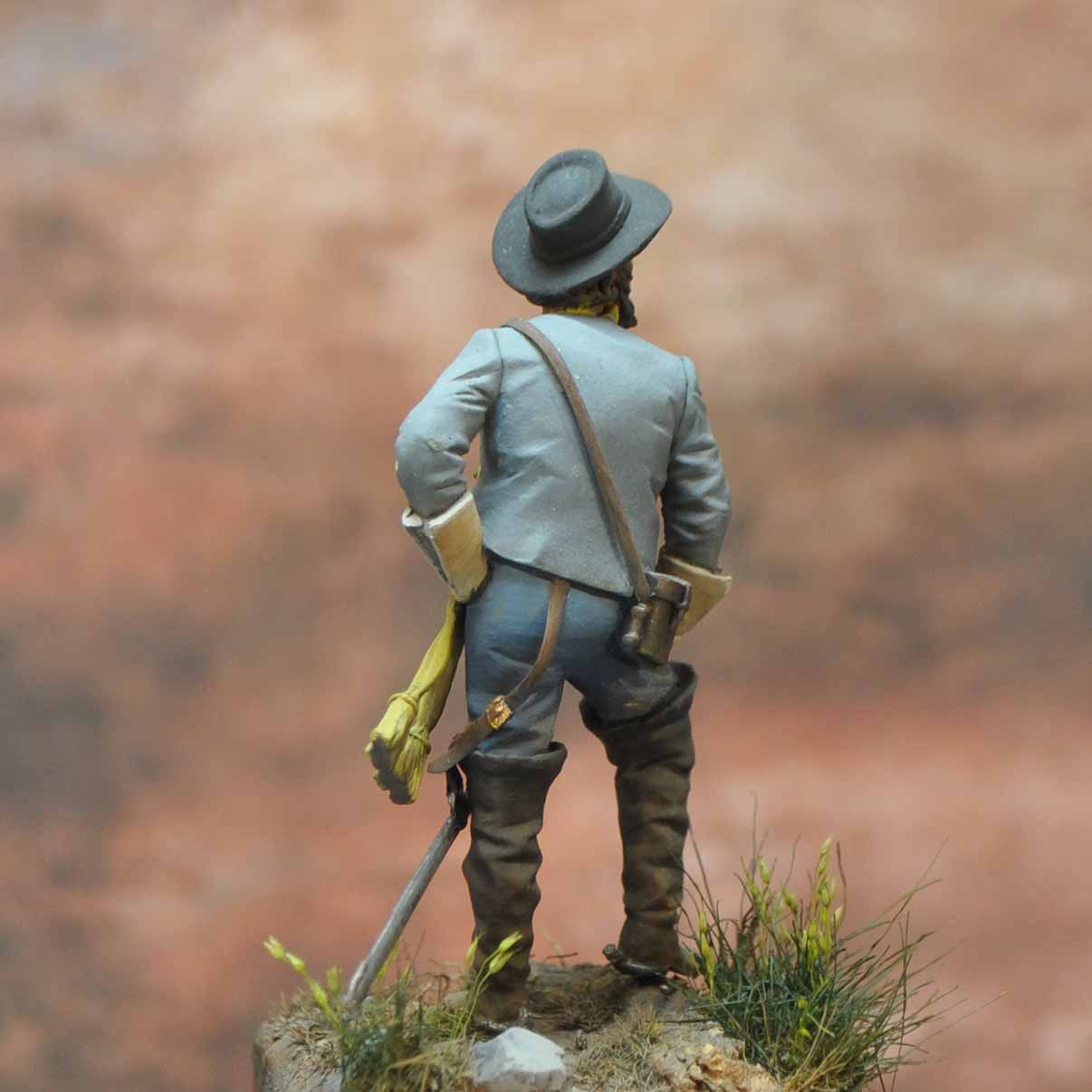 Art Girona International Confederate Cavalry General 1863 fig