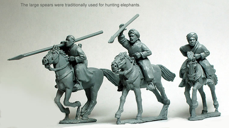 Perry Miniatures Sudan SA17 Baggara figurines cavalerie lances