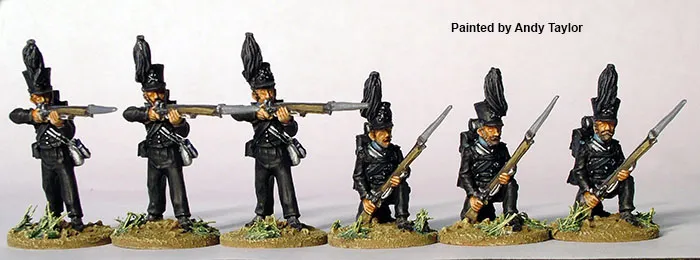 Perry Napoleonic NBK5 Leib-Battalion figurines ligne de tir