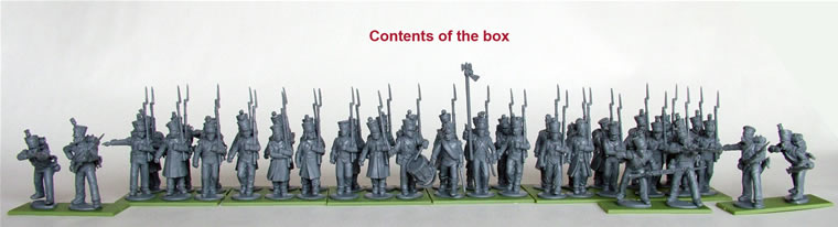 Perry Miniatures Plastic FN100 figurines infanterie française 28mm