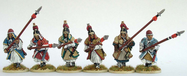 Perry Miniatures Korean KOR14 infanterie lance longue Jang Chang