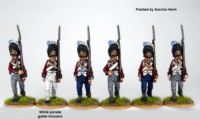 Perry Miniatures DAN 9 grenadiers danois marche figurines 1808-13