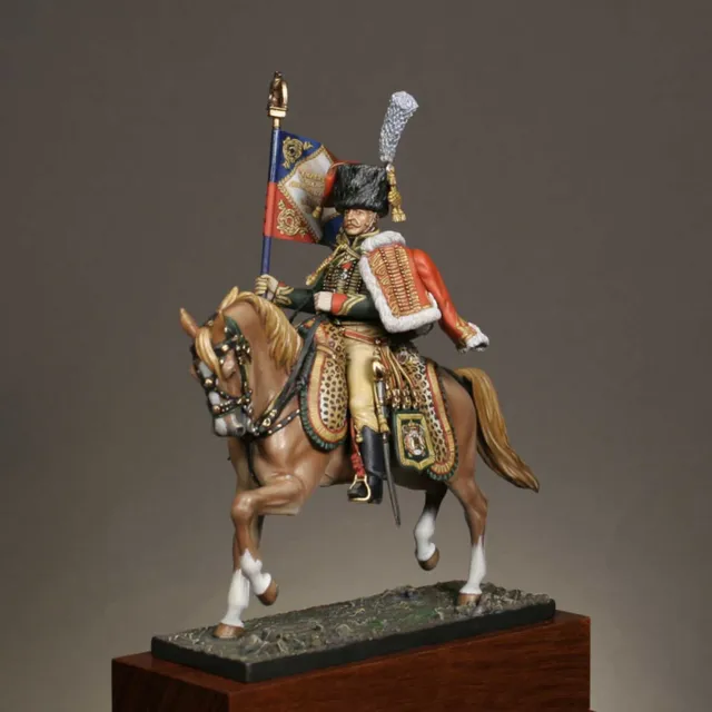 Art Girona Miniatures Porte-Aigle figurine Chasseurs Garde