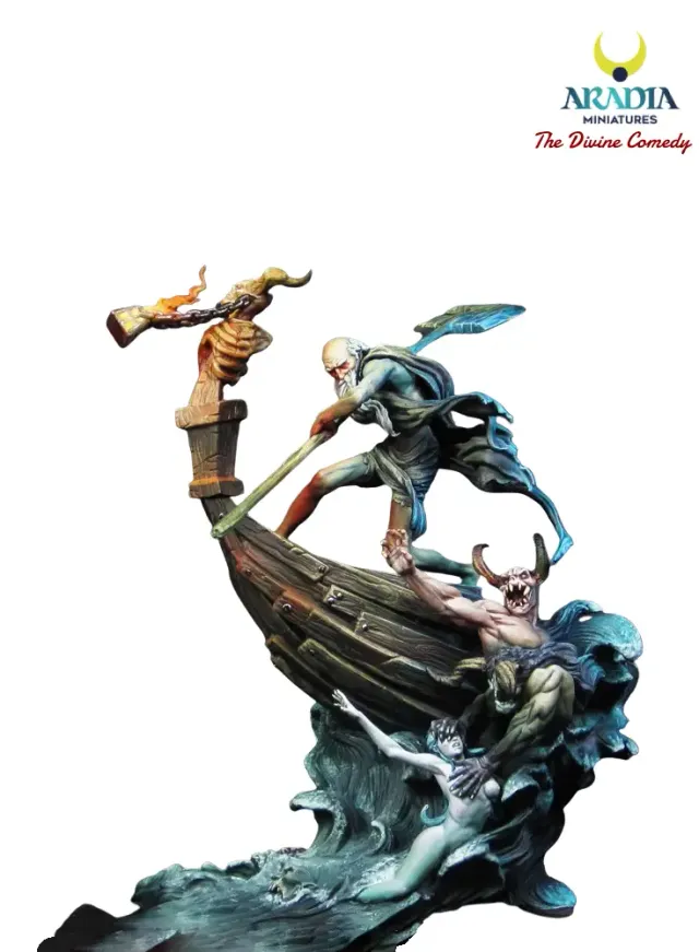 Aradia Minis Divine Comedy Charon figurine 75mm