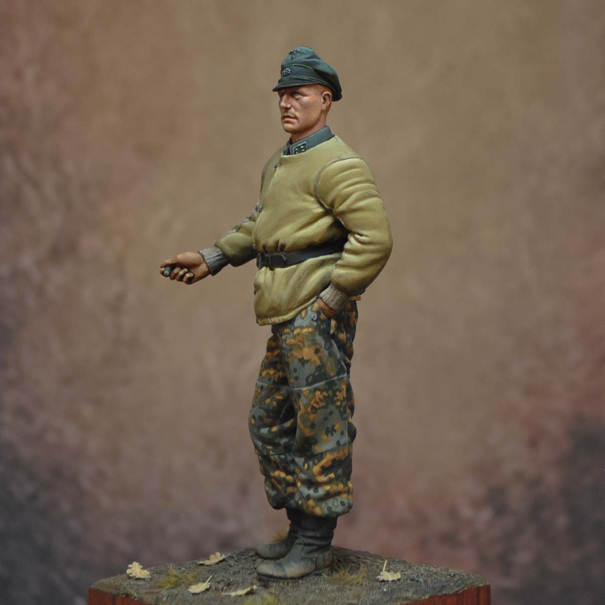 Art Girona 70mm Sturmbannführer 1944 figurine 70mm