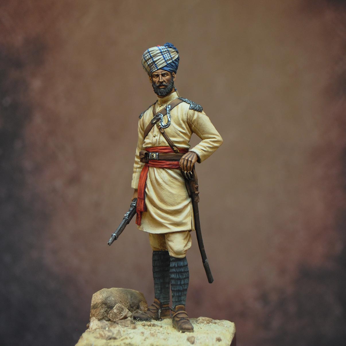 ART Girona 70mm Sowar Guides Cavalry figurine 1897