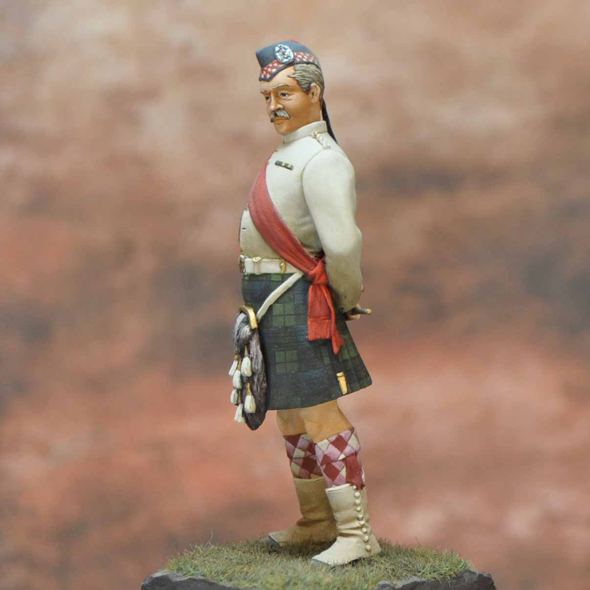 Art Girona International Serie sergent Argyll 1908 figurine
