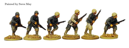 Perry Miniatures World War 2 ITWW 3 fantassins italiens métal