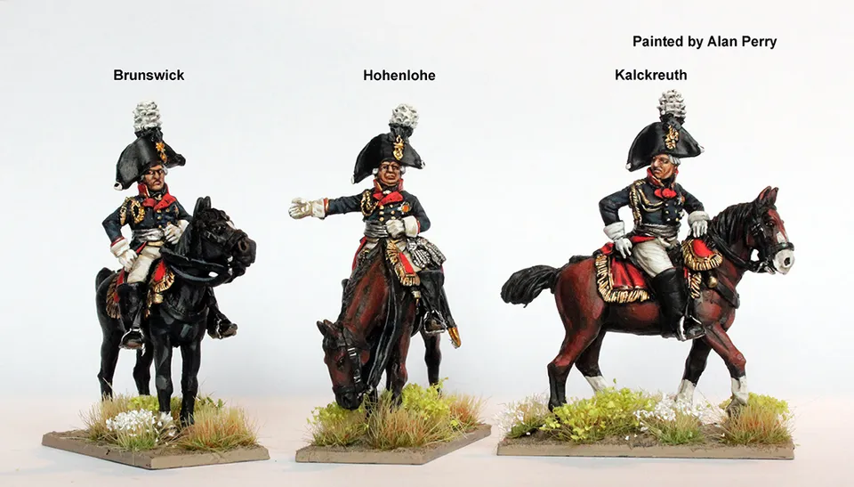 Perry Miniatures Napoleonic EP 37 figurines généraux montés prussiens