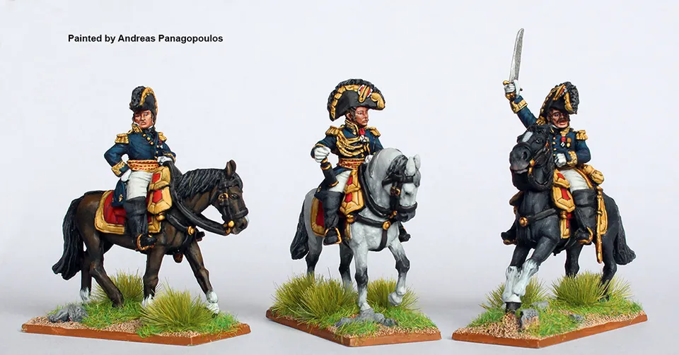 Perry Miniatures Napoleonic FN97 figurines généraux Garde à cheval
