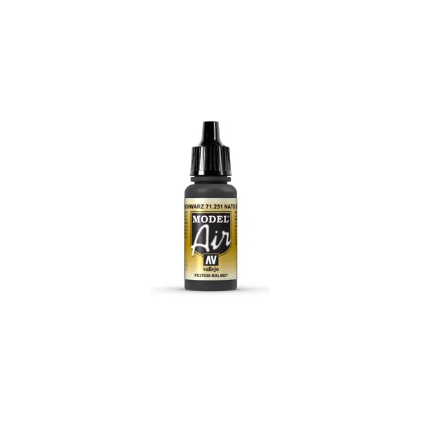 Art Girona Pinturas Negro NATO Black peinture noir maquette