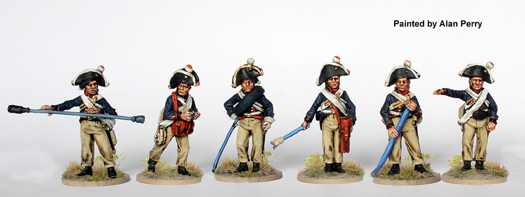 Perry Miniatures Napoleonic EP 39 artillerie à pied métal