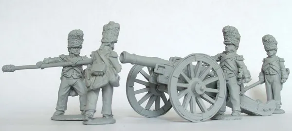 Perry Napoleonic FN105 Garde artillerie figurines canon 12