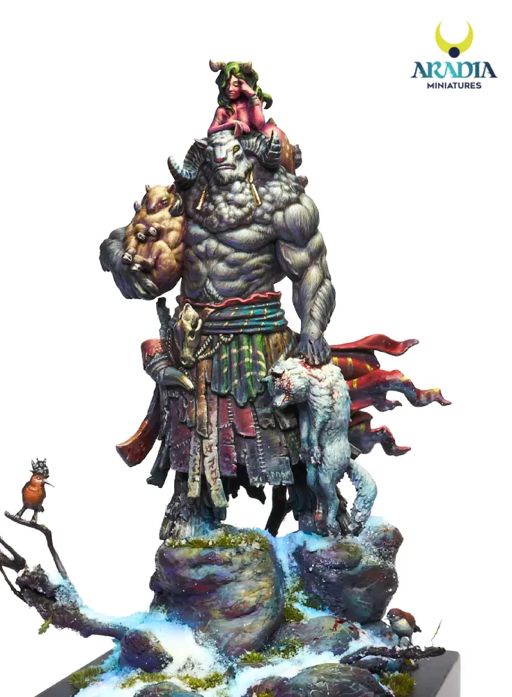 Aradia Classic Fantasy Paganus figurine résine berger géant