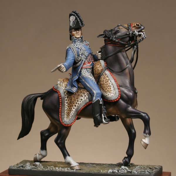 Art Girona Miniatures Orderly Officer figurine 54mm empire