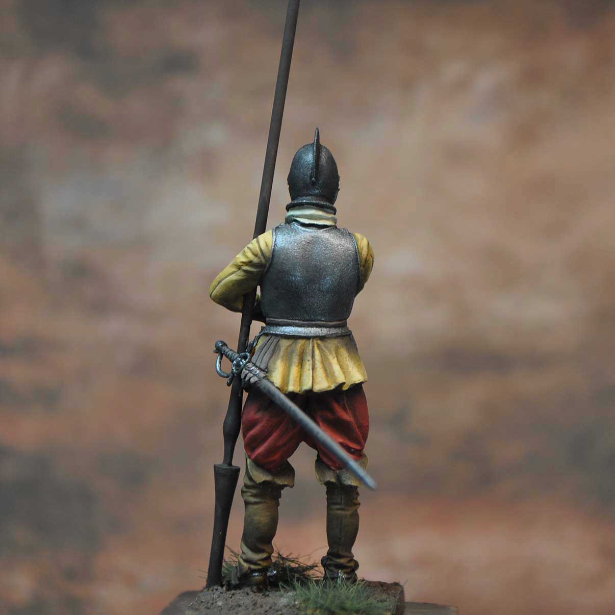 Art Girona General Serie lancier espagnol 1618 figurine