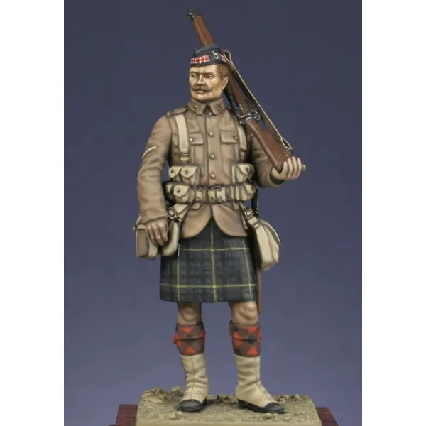 Art Girona Miniatures Fantassin écossais Gordon 1914 figurine