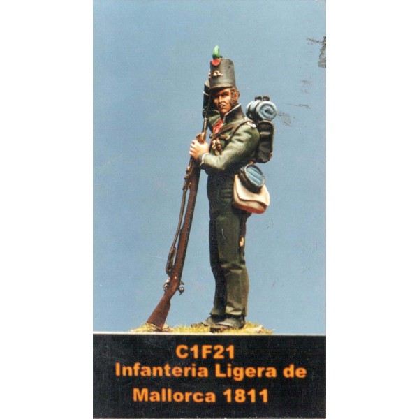 Art Girona Miniatures Infanteria Ligera Mallorca 1811 figurine