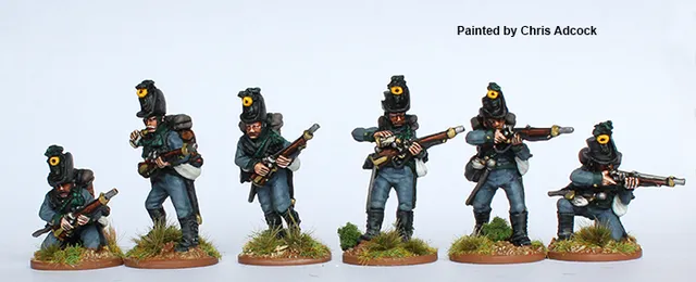 Perry Miniatures Napoleonic AN 59 Jaegers figurines métal 28mm