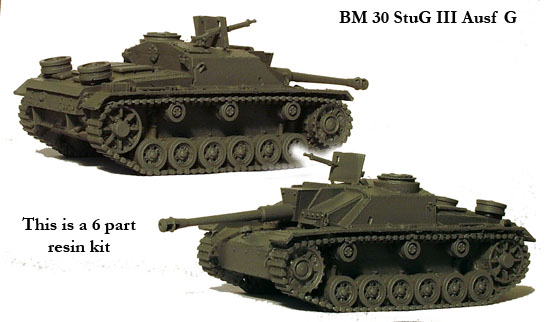 Perry Miniatures BM 30 maquette StuG III Ausf G 28mm