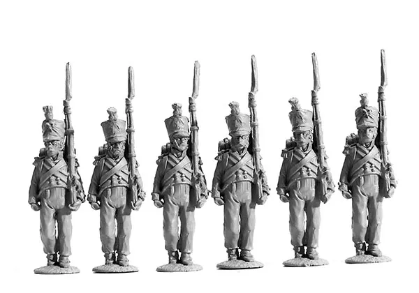 Perry Miniatures Napoleonic NCR 47 figurines Mecklembourg marche