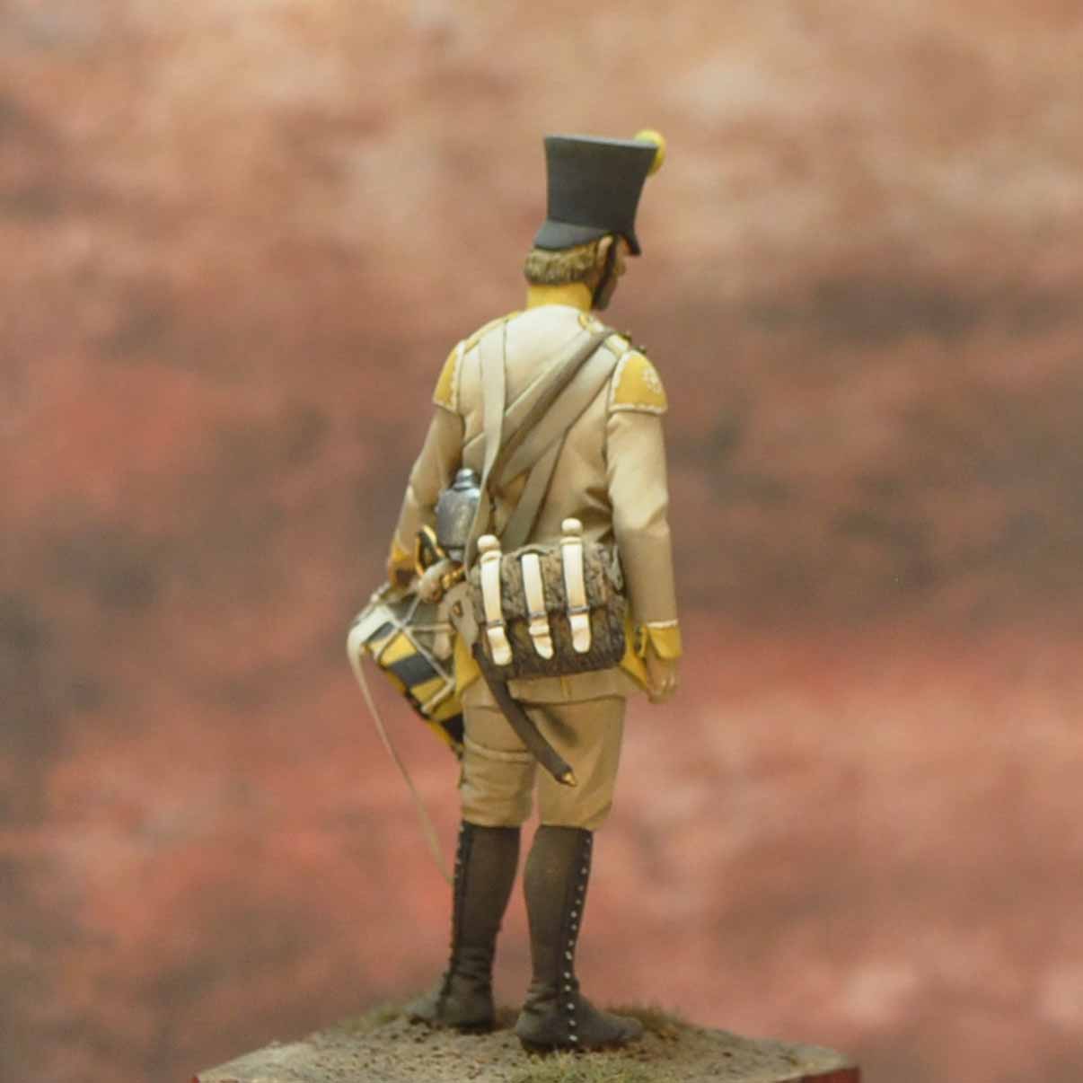 ART GIRONA Napoleonic Tambour fusiliers 1805-1813 figurine Autriche